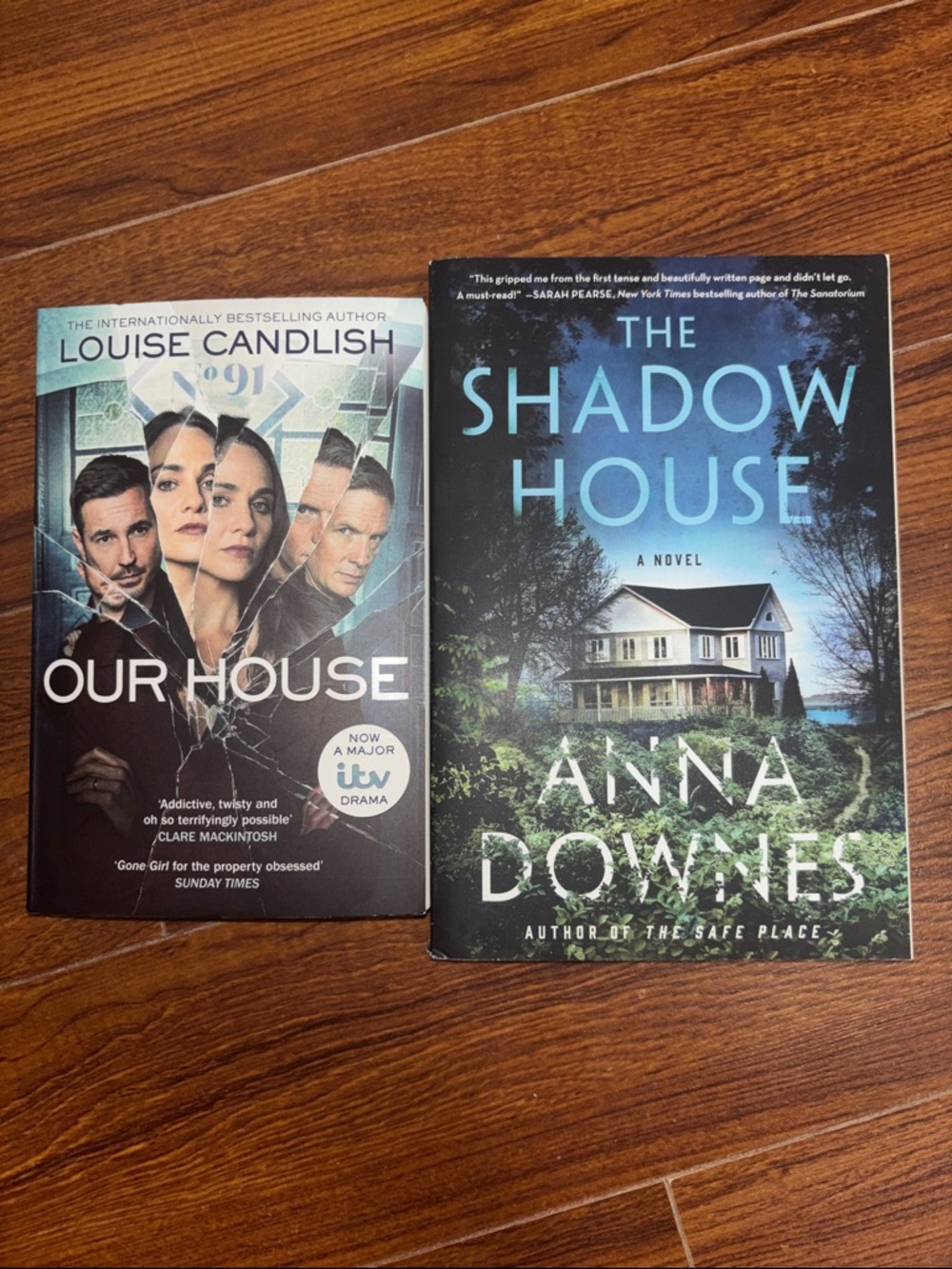 📚2 Book Bundle The Shadow House by Anna Downes | Our House by Louise Candlish